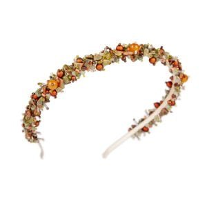 FW23, Crystal and Glass, Semi-precious stones headband